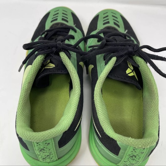 Nike Kobe Mentality Size 7Y Kobe 705387-001 Green Basketball Shoes Sneakers - Picture 11 of 12